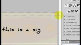 Signature Border Tutorial