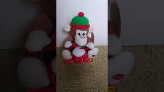 Goffa Singing & Dancing 8 inch Animated Christmas Friends Drumming Monkey/Ape (FOR SALE)