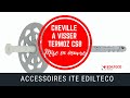 La cheville  visser termoz cs8  accessoires ite edilteco france