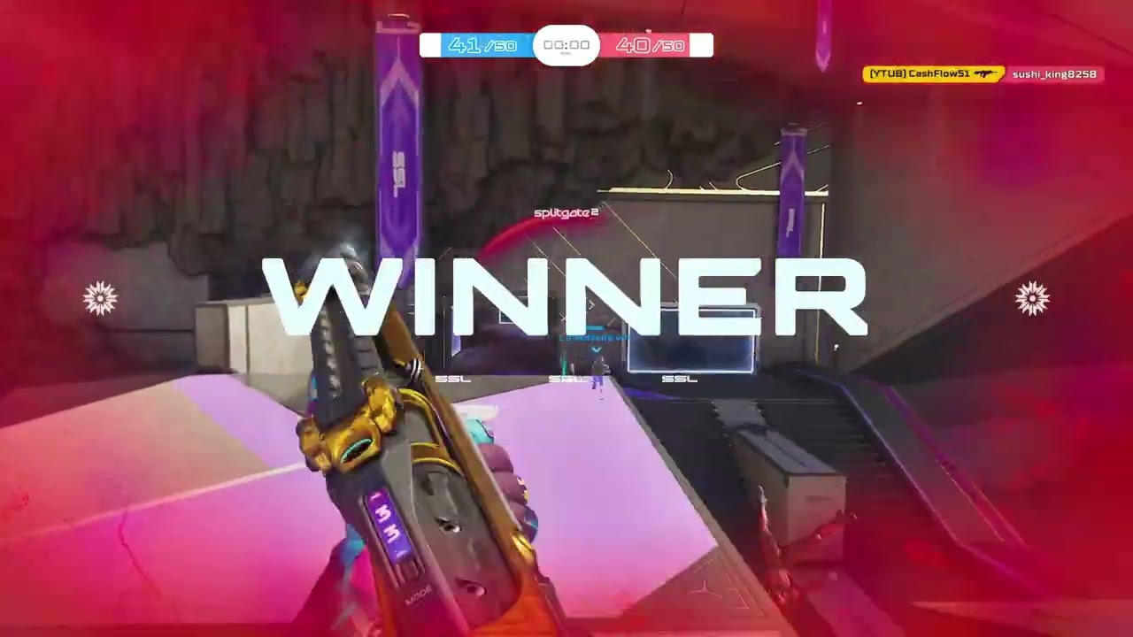 (Splitgate 2) 2v2 Team Deathmatch 3RND 