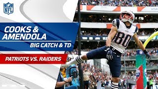 Brady's Bomb to Cooks Sets up Amendola's TD Catch! | Patriots vs. Raiders | NFL Wk 11 Highlights