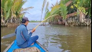 Tak sampai satu hari mancing,labuh sisit hasil melimpah langsung dijual