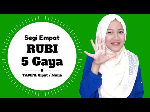 5 Tutorial Hijab Segi Empat RUBI Super Simpel Sehari | hari #NMY HIjab Tutorials