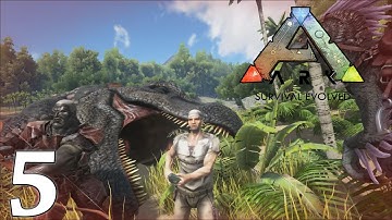 ARK Survival Evolved Gameplay - How to Tame a Pteranodon - Let