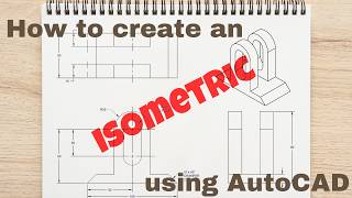 AutoCAD Isometric - Isocircles and Trimming #autocad #inventor #cad