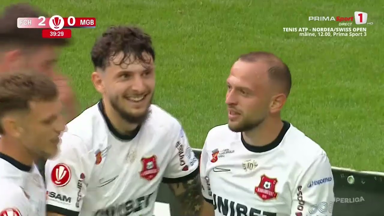 Semi-eșec pentru FC Hermannstadt cu Metaloglobus. Oaspeții au revenit de la 0-2 / foto video video