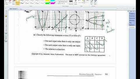Functions Lesson #1 video