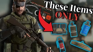 I Played MGSV With Only Suppressive Equipment