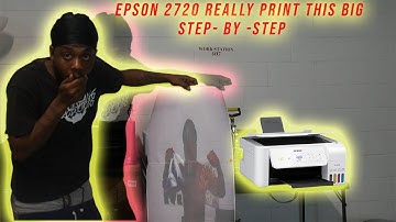 HOW TO PRINT LARGE  WITH THE EPSON 2720 CONVERTED TO SUBLIMATION (BESTMETHOD)