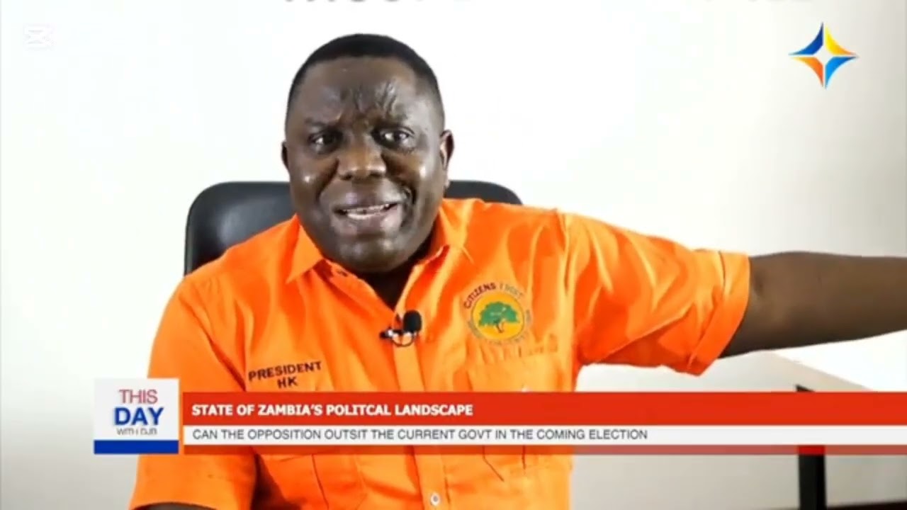 Президент партии «Граждане прежде всего» Гарри Калаба. Он рассказывает о состоянии экономики Замбии.