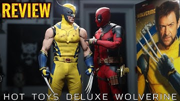 HOT TOYS DELUXE WOLVERINE FIGURE REVIEW. DEADPOOL & WOLVERINE 1/6 SCALE.