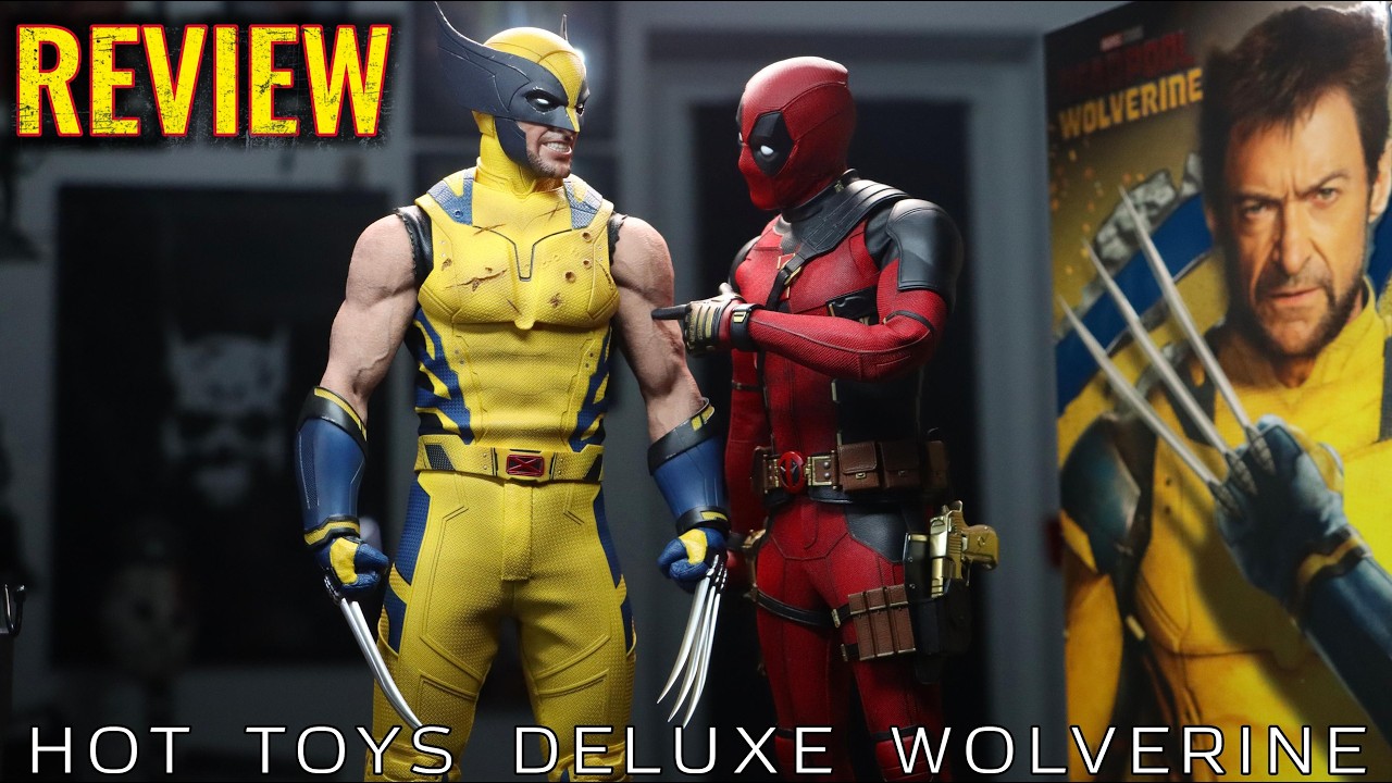 HOT TOYS DELUXE WOLVERINE FIGURE REVIEW. DEADPOOL & WOLVERINE 1/6
