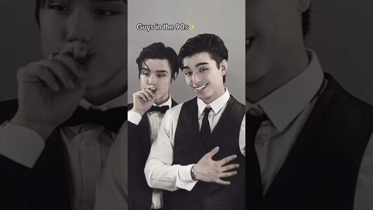 Boys in the 90s vs today✨