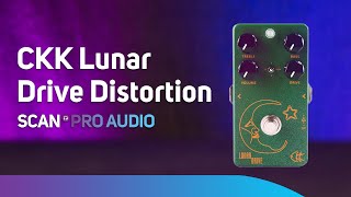 CKK Lunar Drive (Dumble like) Vintage Tube Distortion Guitar Pedal demo by Scan Pro Audio.