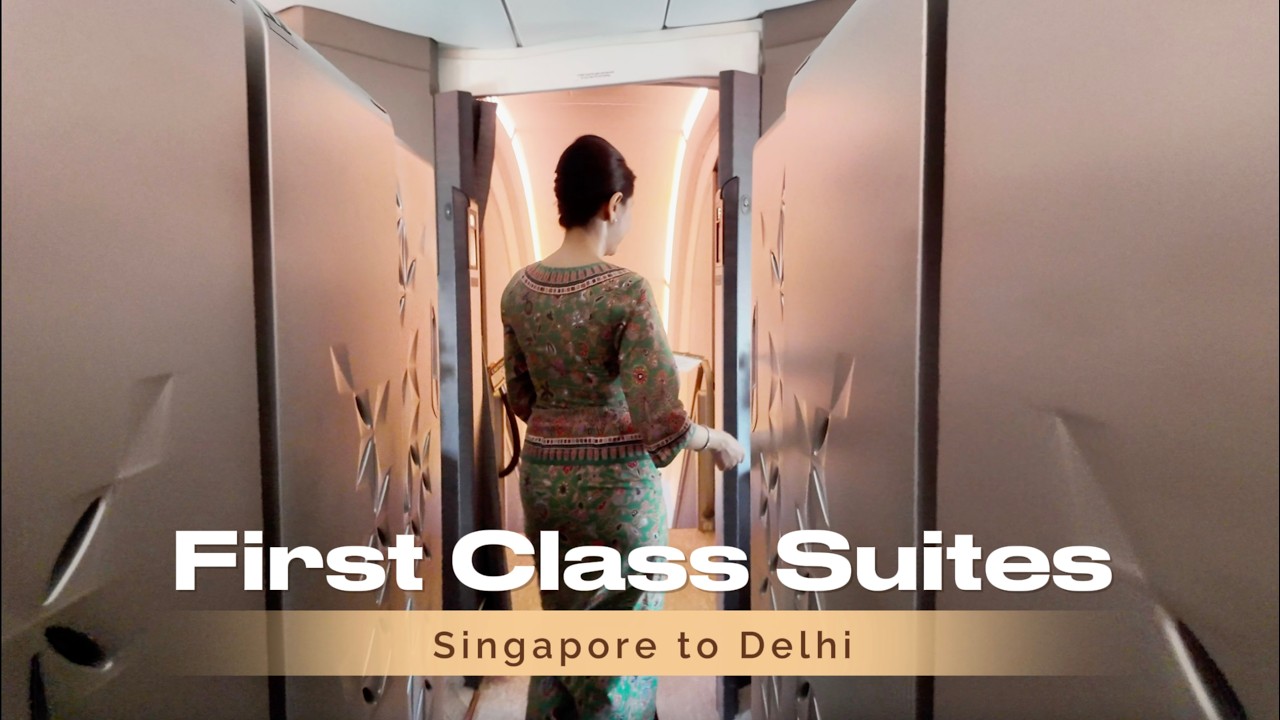 Люкс первого класса Singapore Airlines | SQ406 A380 | Абсолютная роскошь в Дели