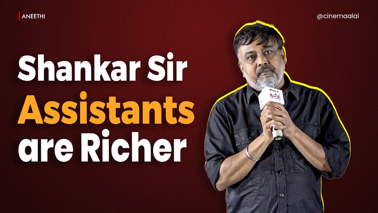 Shankar Sir My Mentor, Inspiration - Lingusamy Speech at the Aneethi Audio Launch