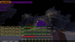 Minecraft Skywars Wurst Hacks showcase