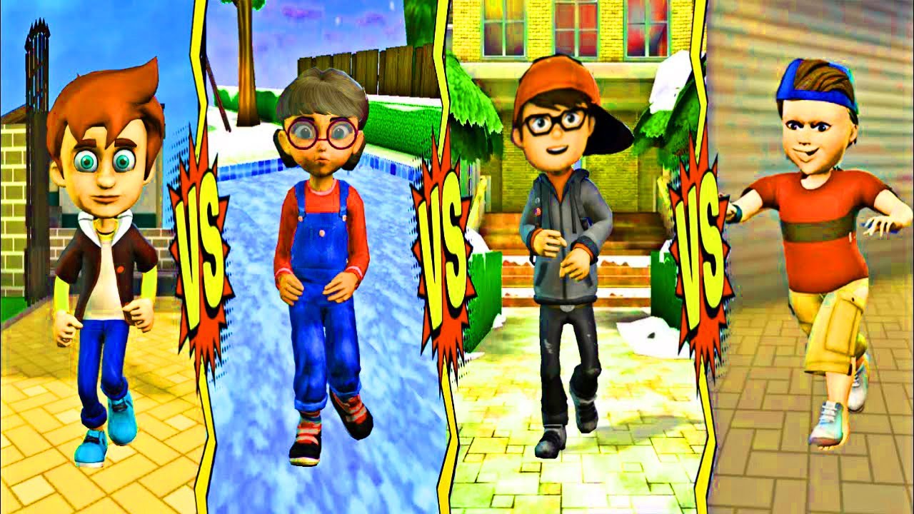 Scary Teacher 3D VS Scary Stranger 3D VS Scary Robber Home Clash - Miss T VS Mr. Grumpy VS Robbers