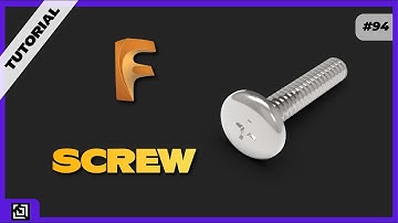 Design a Screw in Fusion 360 | Fusion 360 Tutorial 2021 | It’s made EZy
