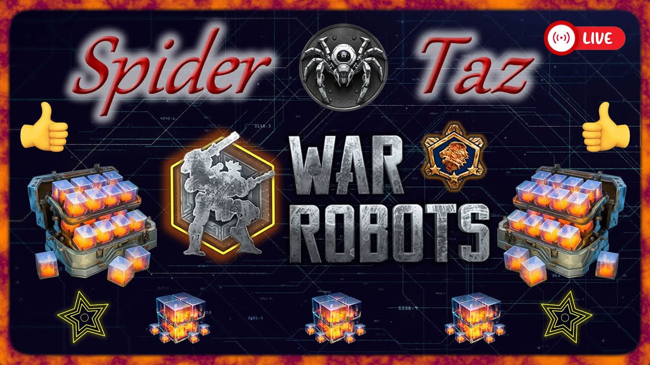 🔴 War Robots LIVE 💥 Explosive Gameplay 💎 D-Gem Giveaway Drops 💬 Great Vibes & Mech Mayhem! 🚀