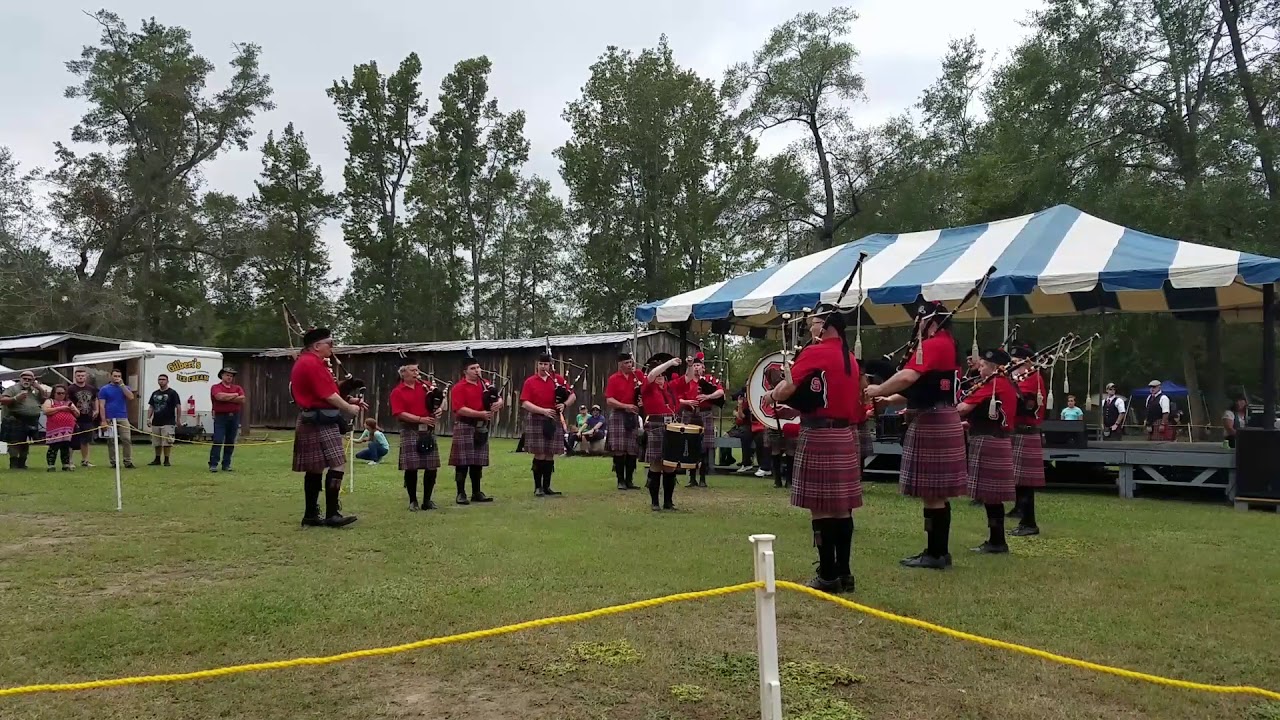 NCSU Pipes & Drums Grade V 2018 Scotland County Highland Games