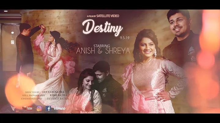 ANISH & SHREYA ENGAGEMENT HIGHLIGHT... VIDEO BY SA...