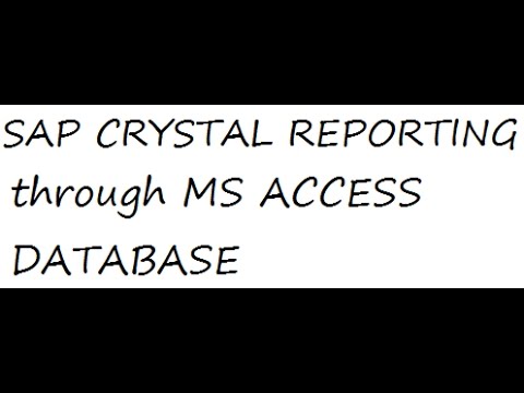 CRYSTAL REPORTING by