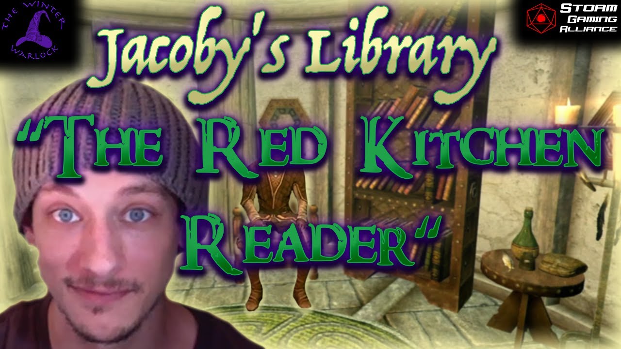 The Red Kitchen Reader Jacoby's Library [Skyrim] skyrim 