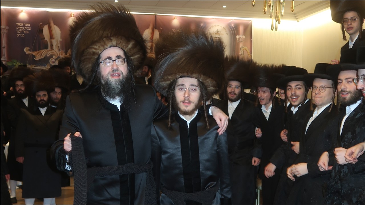 שמחת החתונה בתו של הרה''ג ראש ישיבת ריבניץ