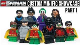 LEGO Batman Legacy of the Dark Knight Custom Minifig Showcase PART 1