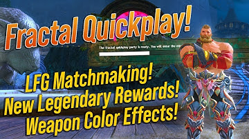 This is Quickplay: LFG Matchmaking for Fractals, Incursion Event, & New Rewards!