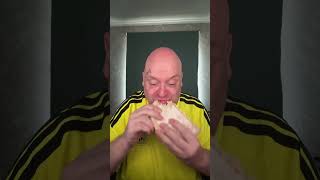 Day 14 of ToofyJim reviewing an entire Gregg’s menu till they notice me Cheese & Onion Stottie