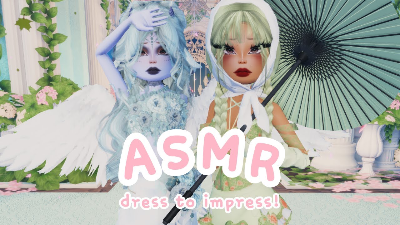 ♡ asmr roblox dti ⋆˚࿔🍓 gum chewing + whisper rambles! ( ˶ˆᗜˆ˵ ) roblox gaming asmr