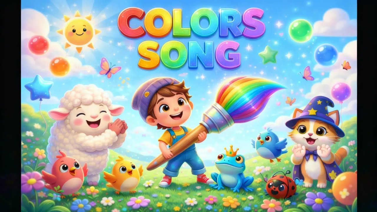 LittleCocoBee | Color Song🌈🎶 |Learn Colors for Kids 