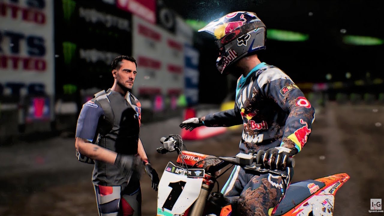 Monster Energy Supercross The Official Videogame PS4 Gameplay