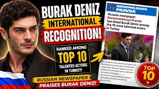 Burak Deniz Ranked Among Turkey’s TOP 10 Most Talented Actors!