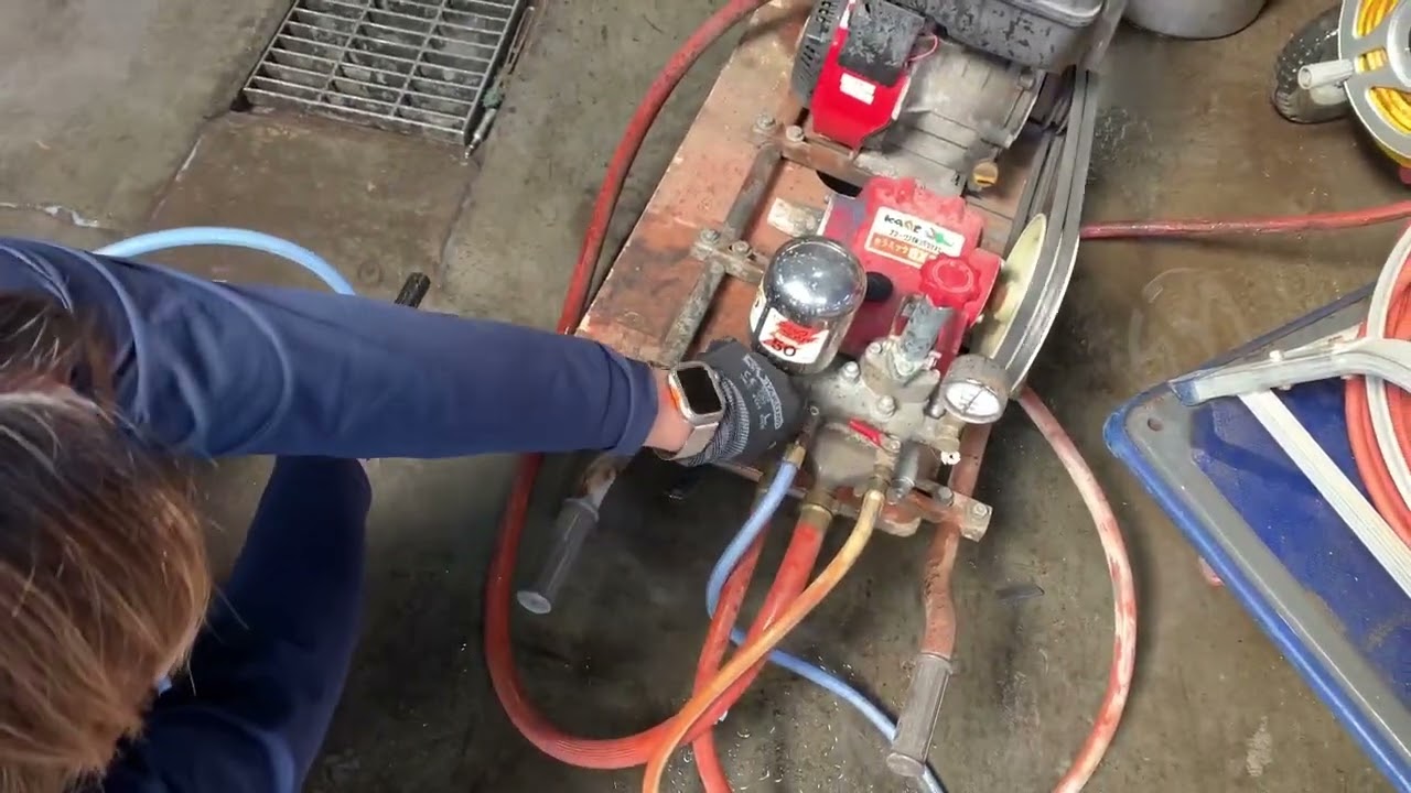 KAAZ噴霧器　SX400 状態綺麗です エンジン 【12】26 動力噴霧機 カーツ KAAZ SX400 セラミック プラン