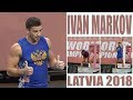 💪 Ivan Markov 🏆 Crazy WORLD RECORDS in kettlebell sport biathlon: 176+225 (Latvia, 2018)