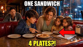 Boy Asked for 4 Plates for One Sandwich—Then a Single Dad Discovered His Mom Needed Saving