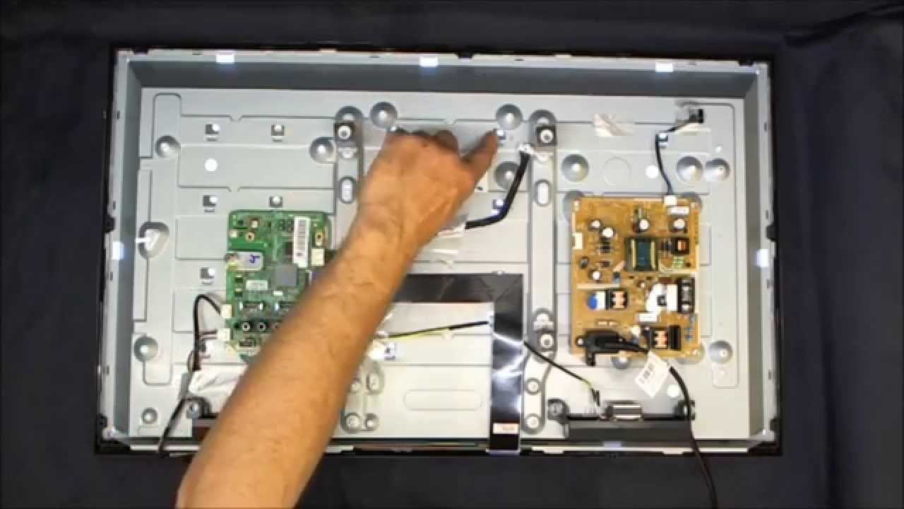 Troubleshooting the samsung led tv model un32eh4003 youtube Dot tv bord