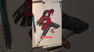 Drawing Hashirama Senju From Naruto