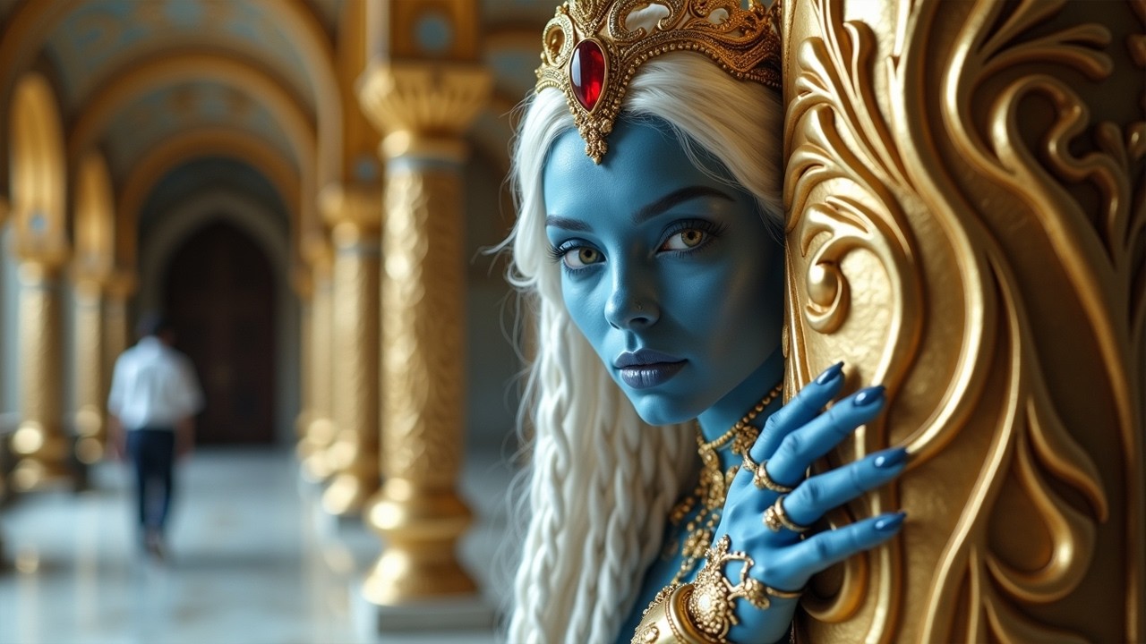 The Alien Princess Followed Me Silently — Until I Discovered What She Was Up To