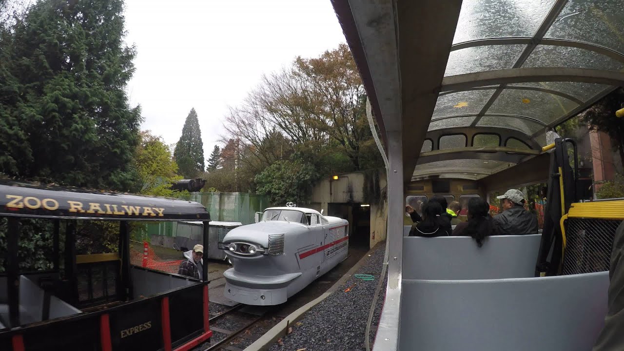 Washington Park and Zoo Railway, video 1, part 2, 4k YouTube