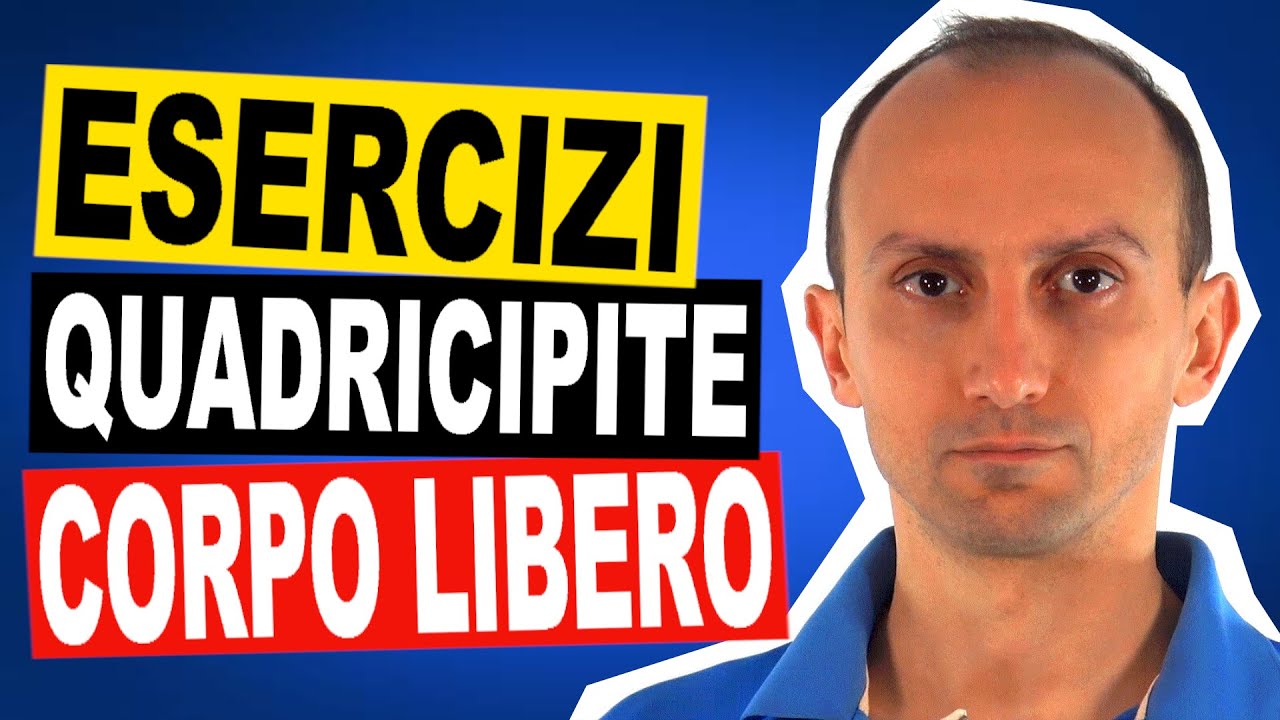 9 Esercizi di Rinforzo del Quadricipite: Isometrici, con Elastico e Corpo Libero