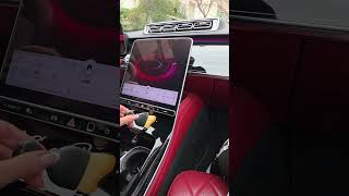 cleaning mercedes s-class