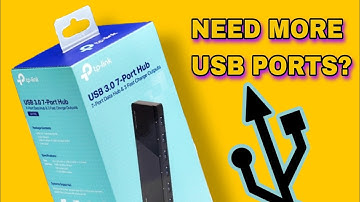 Do you need more USB ports? TP LINK UH700 7 Port 3 0 powered USB HUB Unboxing and review