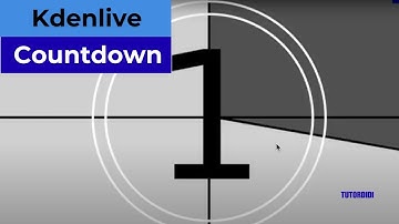 Countdown - Kdenlive Tutorial #27