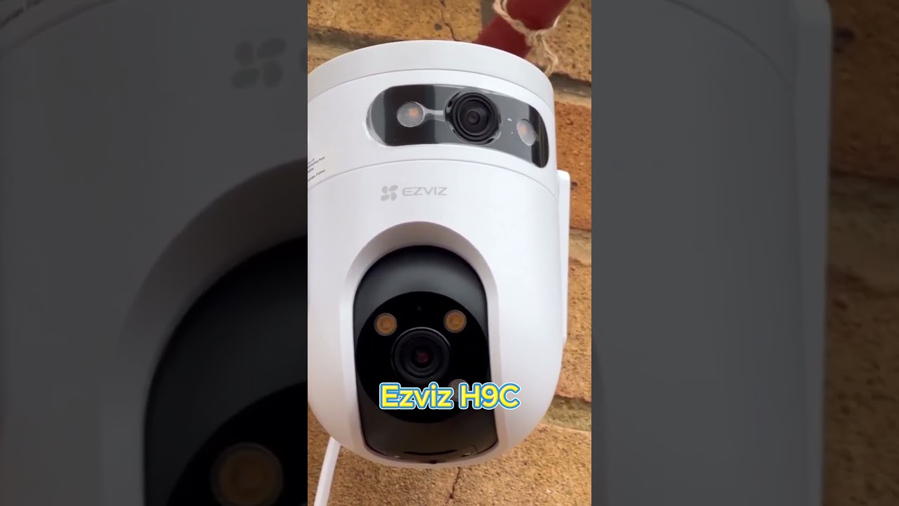 Camera Ezviz 2 mắt H9C góc quay siêu rộng,xem 2 khung hình sắc nét