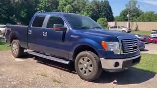 2012 Ford F-150 SuperCrew XLT 4x4 Blue Flame Metallic V8 5.0L CarZone Sales Paw Paw 269-657-5700