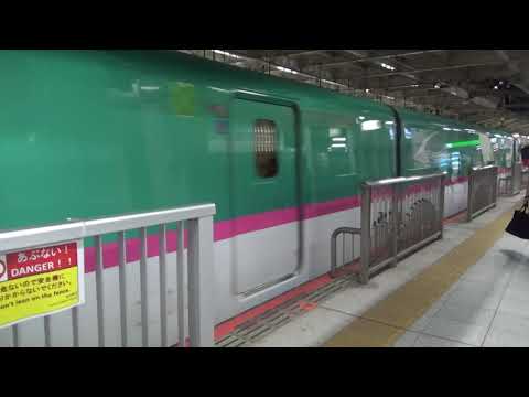 E5系U25編成+E6系Z6編成 東北新幹線 やまびこ220号 入線 仙台駅